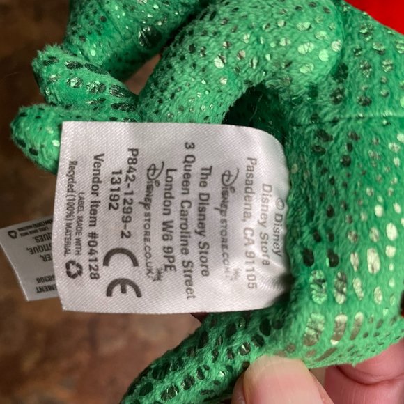 Disney Store Tangled Pascal Chameleon Christmas Soft Plus Toy 8" - Picture 6 of 6